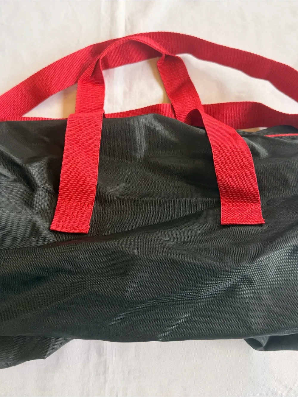 Vintage 1990s Wilson Red and Black Tennis Duffle Travel Bag